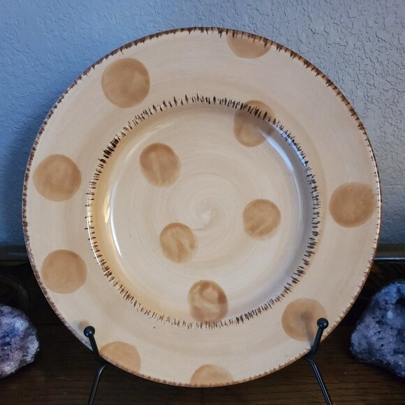 Bella Ceramics Pastis Beige Salad Plate 3 of 4 - Picture 1 of 3